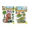 AUTOCOLLANT DINOSAURES GÉANTS 12 UGS FUN4004