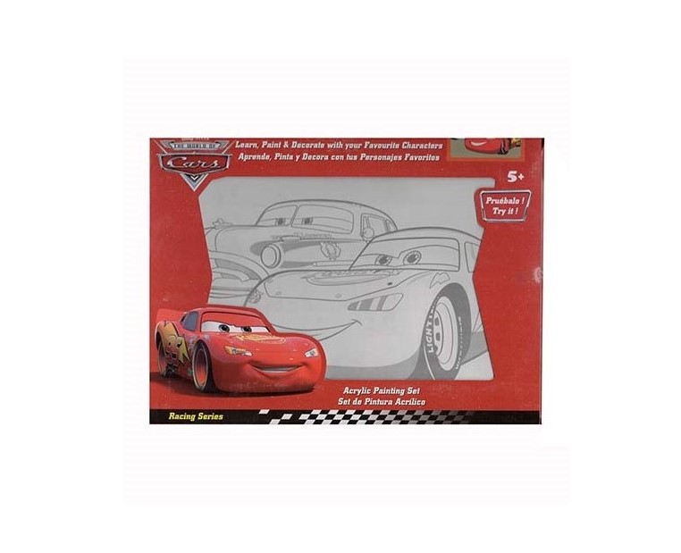 ΣΕΤ ΖΩΓ/ΚΗΣ CANVAS CARS 4ASS. AR4203