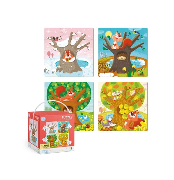 PUZZLE 4 IN 1 FOUR SEASONS - ΤΕΣΣΕΡΙΣ ΕΠΟΧΕΣ DO300125