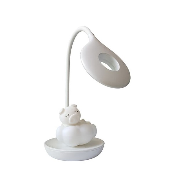 HONEY PIGGY WHITE - LED ΦΩΤΙΣΤΙΚΟ ΝΥΧΤΟΣ & ΔΙΑΒΑΣΜΑΤΟΣ BS25951