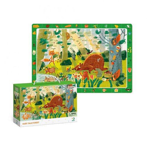 OBSERVATION PUZZLE FAIRYTALE FOREST 80 ΤΜΧ - ΠΑΖΛ ΠΑΡΑΤΗΡΗΣΗΣ ΠΑΡΑΜΥΘΕΝΙΟ ΔΑΣΟΣ DO300366