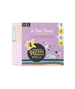 4 IN 1 PUZZLE LITTLE PRINCE AND THE ART OF IMAGINATION - Ο ΜΙΚΡΟΣ ΠΡΙΓΚΙΠΑΣ ΚΑΙ Η ΤΕΧΝΗ ΤΗΣ ΦΑΝΤΑΣΙΑΣ LP300132