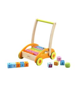 BABY WALKER WITH BLOCKS - ΠΕΡΠΑΤΟΥΡΑ ΜΕ ΚΥΒΟΥΣ CL3306