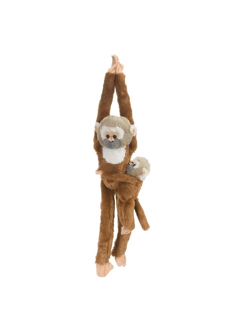 HANGING BABY SQUIRREL MONKEY 50CM - KM-15264