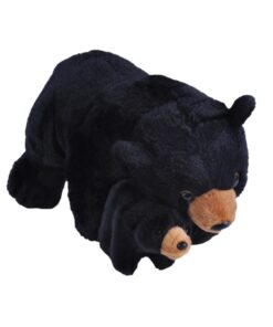 MOM AND BABY BLACK BEAR 38CM - ΜΑΜΑ ΚΑΙ ΜΩΡΟ ΜΑΥΡΗ ΑΡΚΟΥΔΑ KM-22724