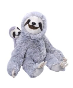 MOM AND BABY SLOTH 38CM - ΜΑΜΑ ΚΑΙ ΜΩΡΟ ΒΡΑΔΥΠΟΔΑΣ KM-24089