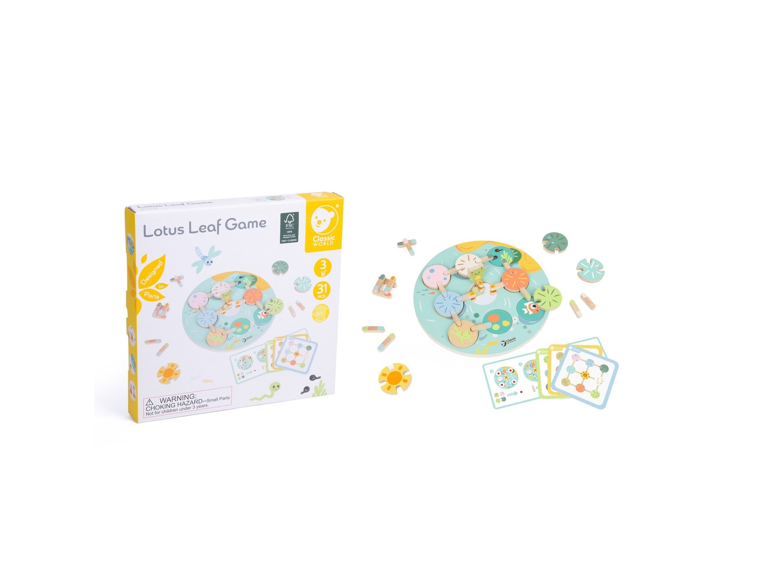 LOTUS LEAF GAME - ΠΑΙΧΝΙΔΙ ΜΕ ΦΥΛΛΑ ΛΩΤΟΥ CL20256