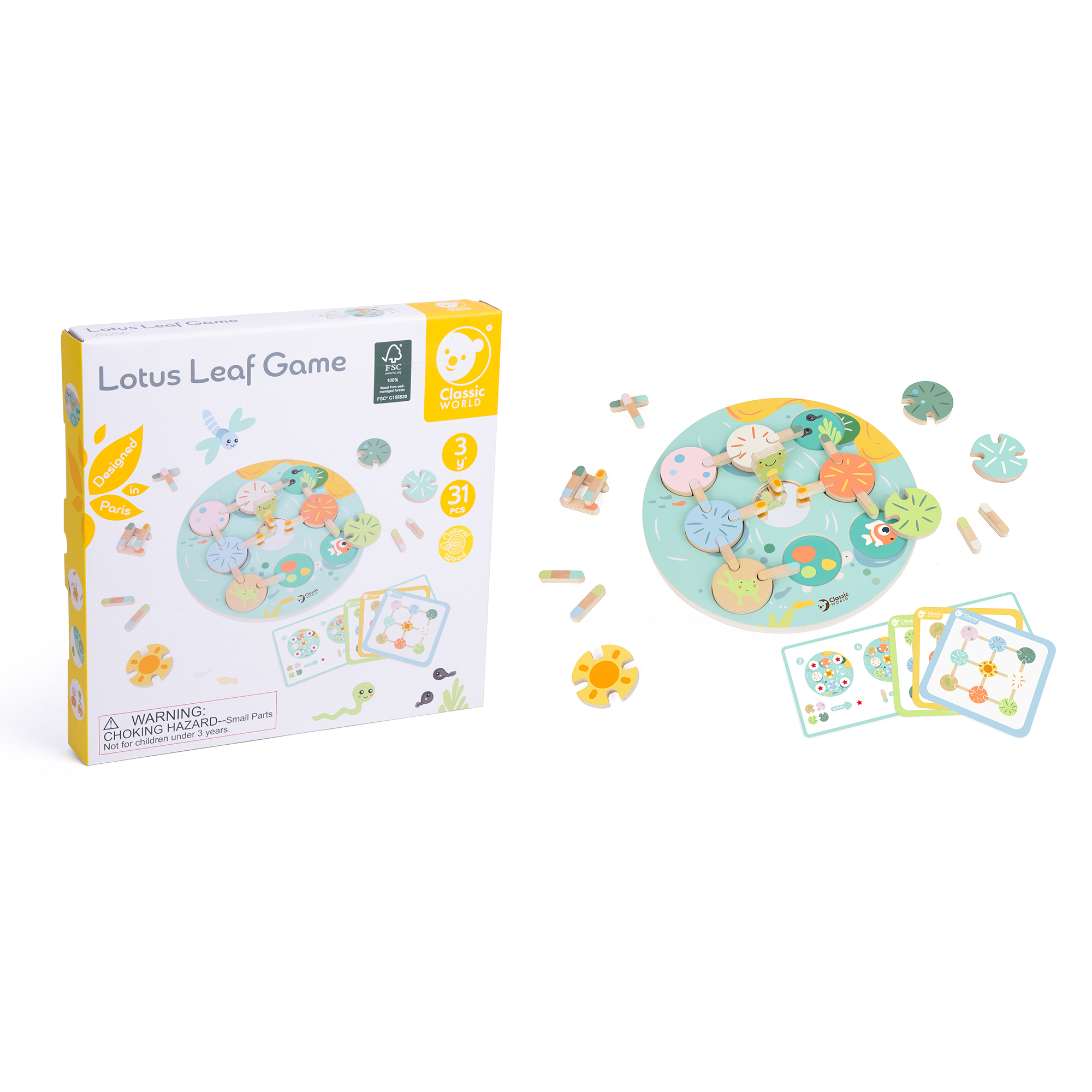 LOTUS LEAF GAME - ΠΑΙΧΝΙΔΙ ΜΕ ΦΥΛΛΑ ΛΩΤΟΥ CL20256 - Image 10