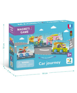 MAGNETIC GAME CAR JOURNEY - ΜΑΓΝΗΤΙΚΟ ΠΑΙΧΝΙΔΙ ΤΑΞΙΔΙ ΜΕ ΑΥΤΟΚΙΝΗΤΟ DO200253 - Image 4