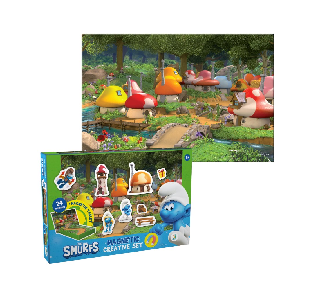 MAGNETIC GAME WITH A TABLET THE SMURFS -ΜΑΓΝΗΤΙΚΟ ΠΑΙΧΝΙΔΙ ΣΤΡΟΥΜΦΑΚΙΑ DO200627