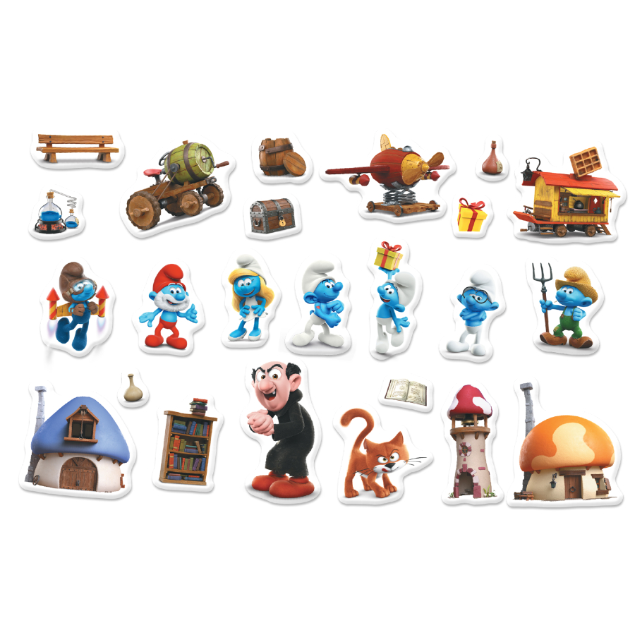MAGNETIC GAME WITH A TABLET THE SMURFS -ΜΑΓΝΗΤΙΚΟ ΠΑΙΧΝΙΔΙ ΣΤΡΟΥΜΦΑΚΙΑ DO200627 - Image 4