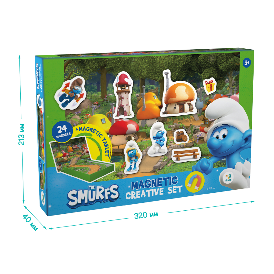 MAGNETIC GAME WITH A TABLET THE SMURFS -ΜΑΓΝΗΤΙΚΟ ΠΑΙΧΝΙΔΙ ΣΤΡΟΥΜΦΑΚΙΑ DO200627 - Image 5