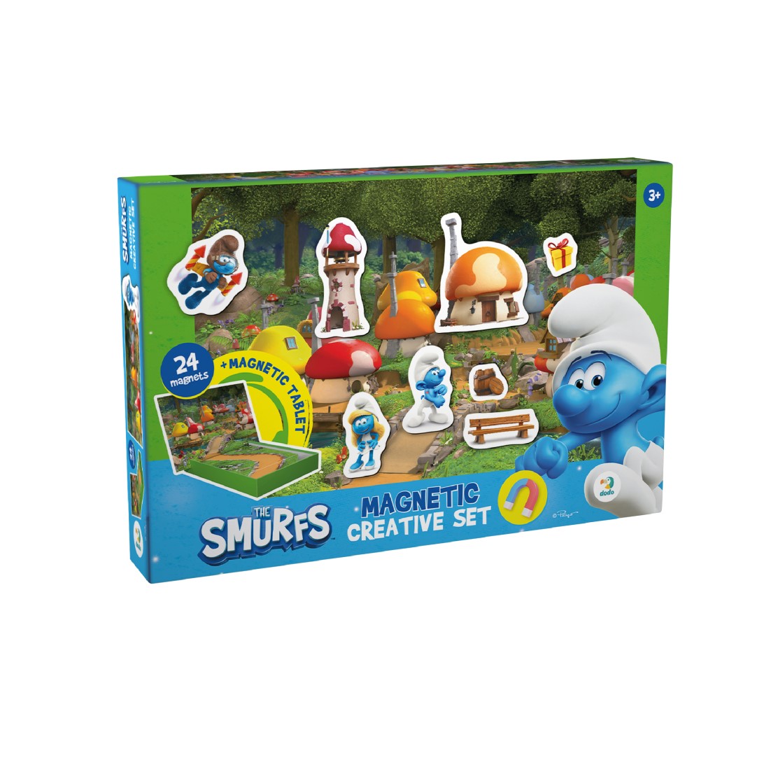 MAGNETIC GAME WITH A TABLET THE SMURFS -ΜΑΓΝΗΤΙΚΟ ΠΑΙΧΝΙΔΙ ΣΤΡΟΥΜΦΑΚΙΑ DO200627 - Image 2