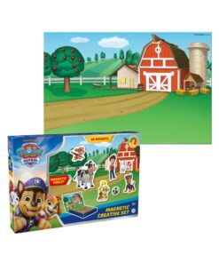 MAGNETIC GAME WITH A TABLET PAW PATROL - MAGNETIC TOY ADVENTURES ON THE FARM DO200639
