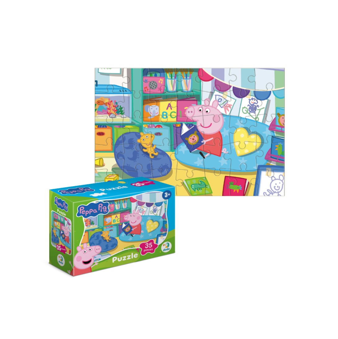PUZZLE MINI PEPPA PIG FAIRY TALES FOR A BEAR 35 ΤΜΧ - ΙΣΤΟΡΙΕΣ ΓΙΑ ΕΝΑ ΑΡΚΟΥΔΑΚΙ DO200677