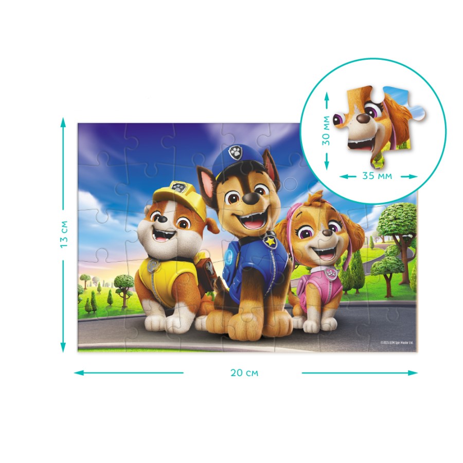PUZZLE MINI PAW PATROL SMILE TOGETHER 35 ΤΜΧ - ΧΑΜΟΓΕΛΑΣΤΕ ΜΑΖΙ DO200689 - Image 4