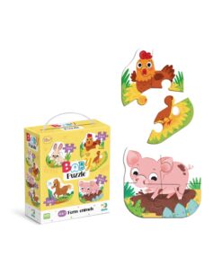 BABY PUZZLE 4 IN 1 FARM ANIMALS - ΖΩΑ ΤΗΣ ΦΑΡΜΑΣ DO300686
