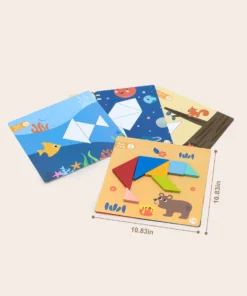 GIOCO DEL TANGRAM MAGNETICO - TANGRAM MAGNETICO TTF642 - Immagine 2