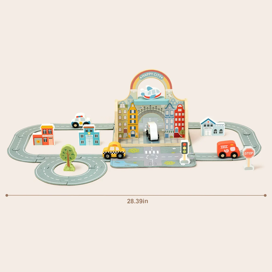 SPIELSET „STADT AUS FILZ“. - STADT VON FILZ TTP536 - Bild 5