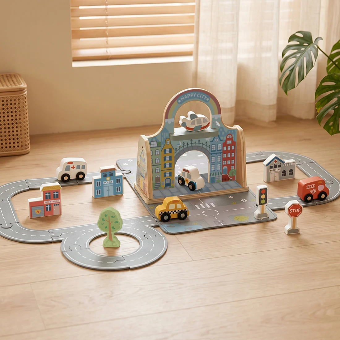 SPIELSET „STADT AUS FILZ“. - STADT VON FILZ TTP536 - Bild 4