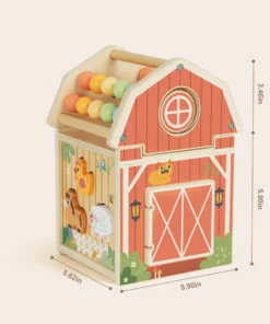FARM PLAYHOUSE - ΞΥΛΙΝΟ ΑΓΡΟΤΟΣΠΙΤΟ ΔΡΑΣΤΗΡΙΟΤΗΤΩΝ TTP538 - Image 8
